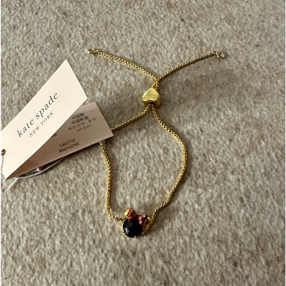 Disney X Kate Spade New York Minnie Mouse Slider Bracelet - Picture 3 of 3